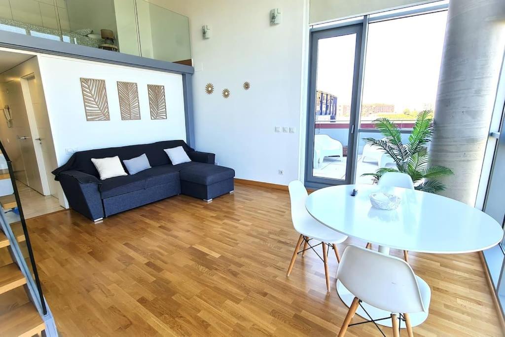 Beach Valencia Luxury E-Arenas 117 Apartment With Terrace In Edificio Arenas Buitenkant foto